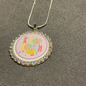 Colorful Kindergarten Pendant Necklace